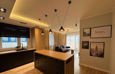 Аренда современной 3-комнатной квартиры, 68 м², район Мокотув, Варшава, Польша